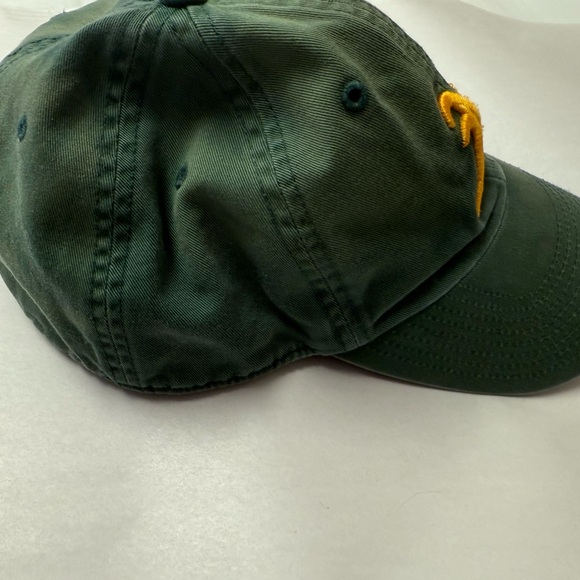 Used Oakland A’s Baseball VTG Green Hat Cap Worn Fitted Large The Franchise - Picture 7 of 10